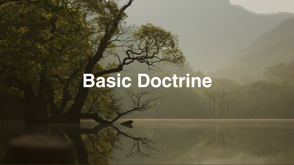 Basic Doctrine