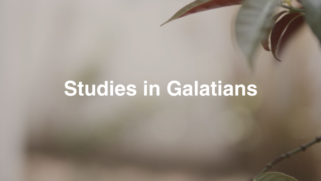 Studies in Galatians